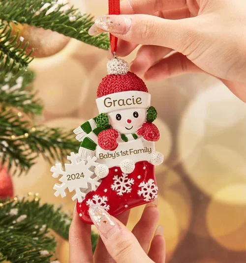 Baby Christmas Ornament