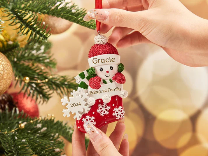 Baby Christmas Ornament