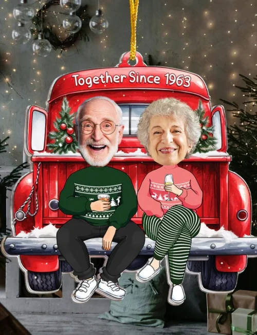 Couple Photo Ornament