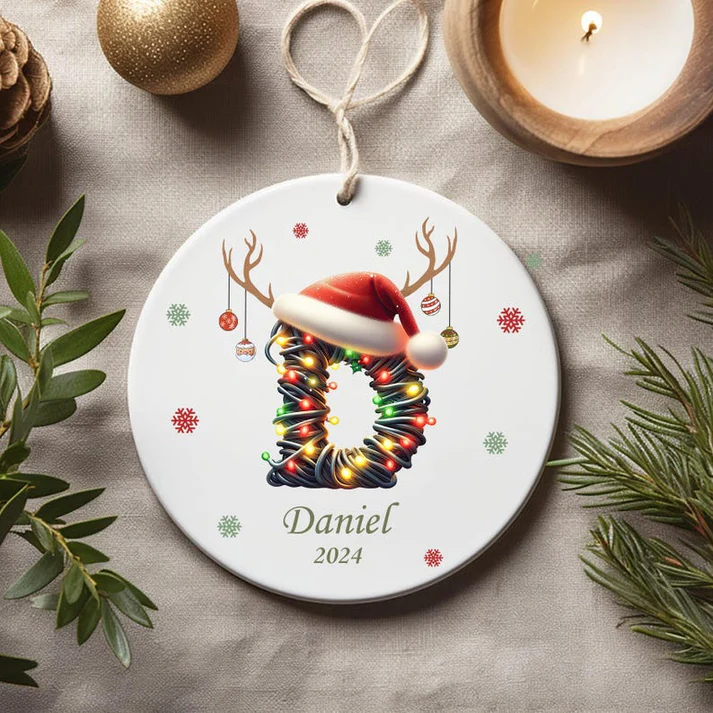 Letter Name Ornament